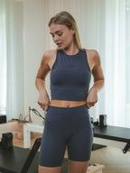 Blue Sports Bra