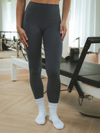 Blaue Sport-Leggings