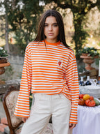 Orange Stripe Tomatoes Longsleeve