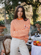 Orange Stripe Tomatoes Longsleeve