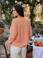 Orange Stripe Tomatoes Longsleeve