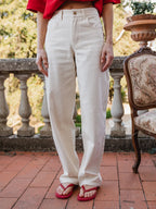 Off White Denim Jeans