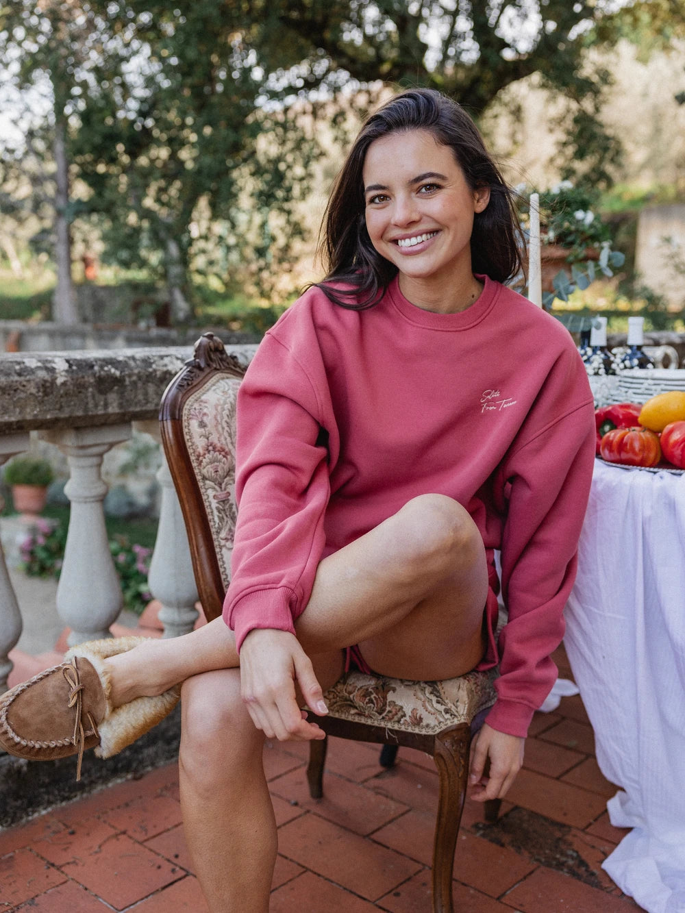 Red Salut Sweater