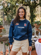 Navy Italian Summer Sweater