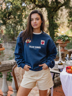 Navy Italian Summer Sweater