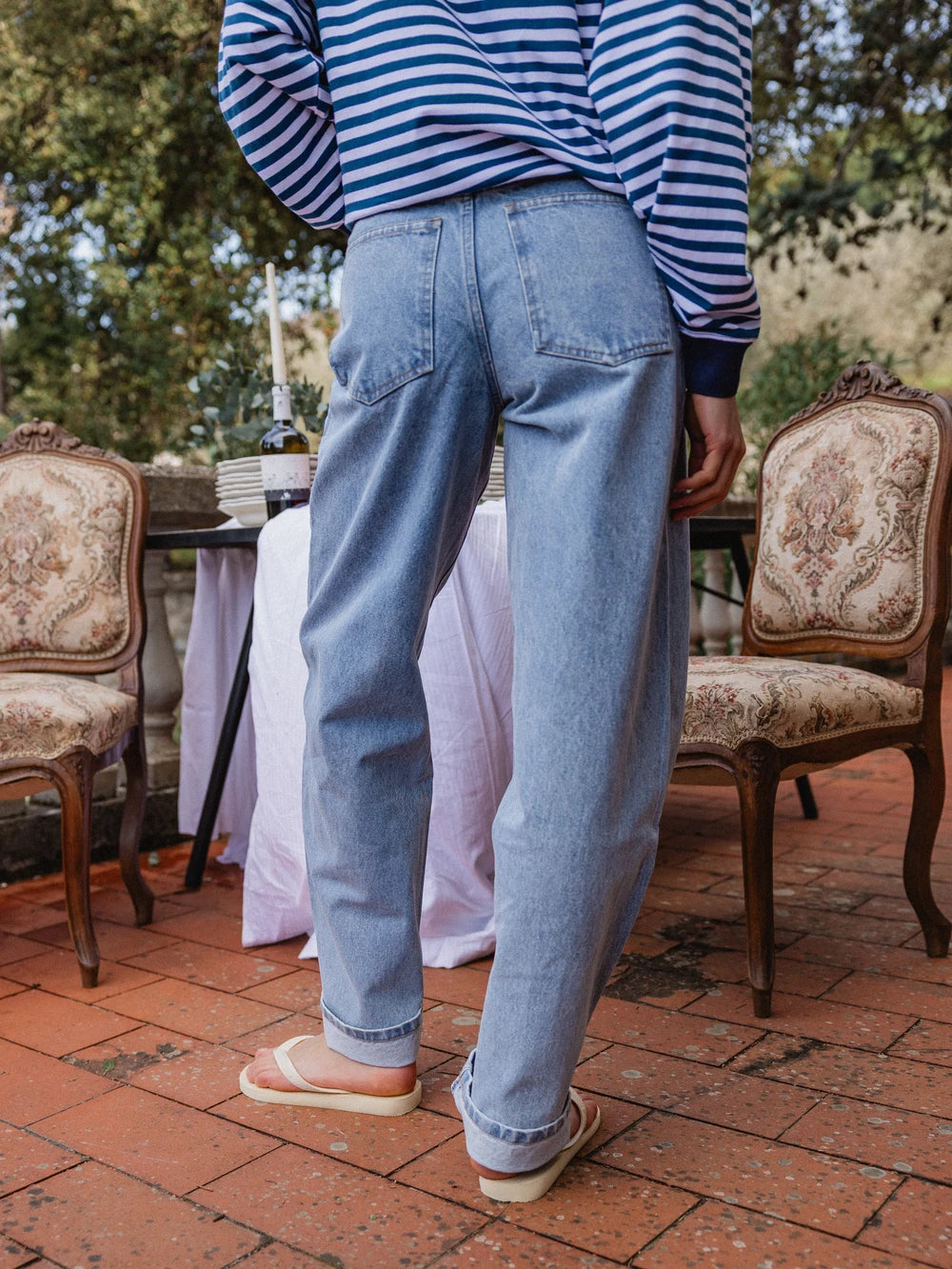 Light Blue Femme Jeans