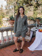 Green Chrochet Short