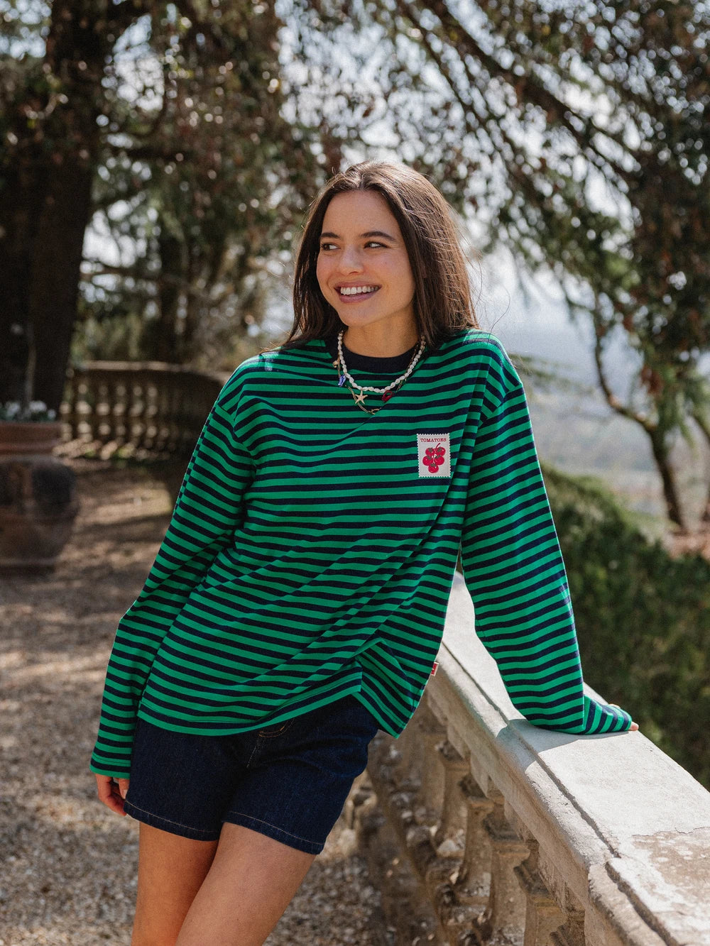Green Stripe Tomatoes Longsleeve