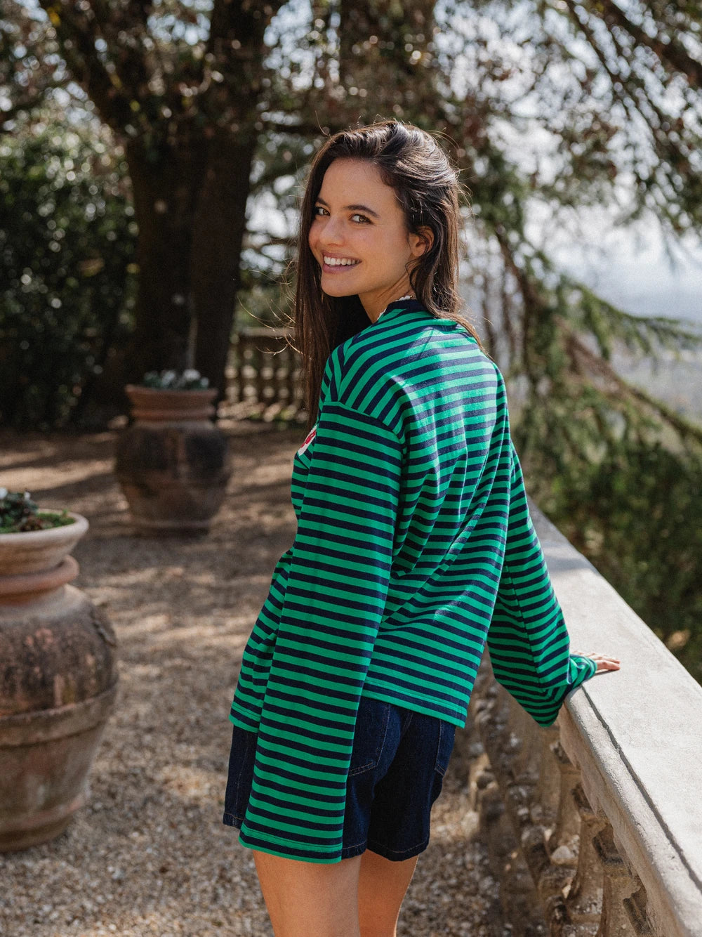Green Stripe Tomatoes Longsleeve