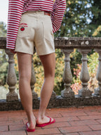 Butter Yellow Tuscany Denim Short