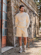 Butter Yellow Landscape Short