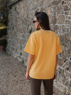 Yellow Stripe Soft T-shirt
