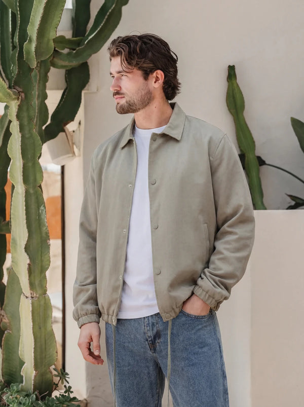 Green Coach Jacket