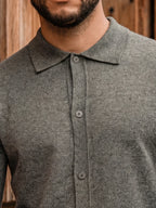 Green Wool Cardigan
