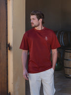 Red Tuscana Oversized T-Shirt