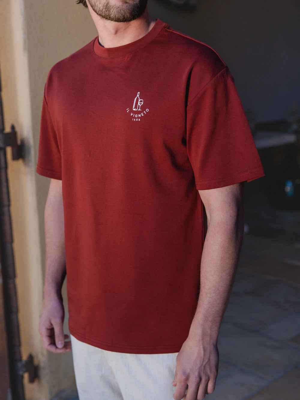Red Tuscana Oversized T-Shirt