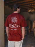 Red Tuscana Oversized T-Shirt