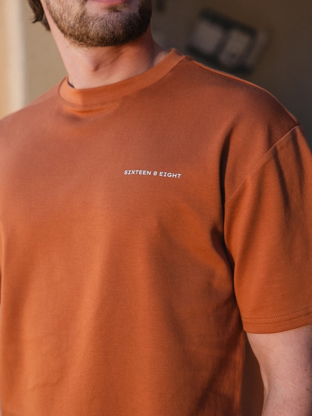 Burnt Orange Grapes Oversized T-Shirt