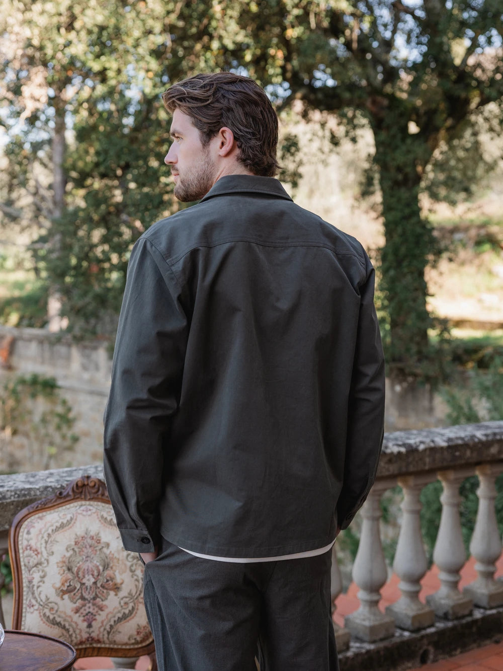 Army Structured Overshirt