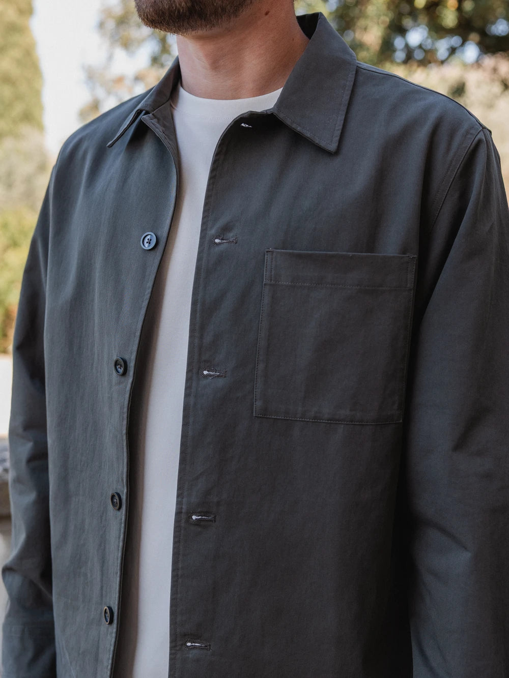 Army Structured Overshirt