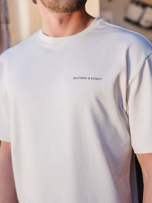 Creme Grapes Oversized T-shirt