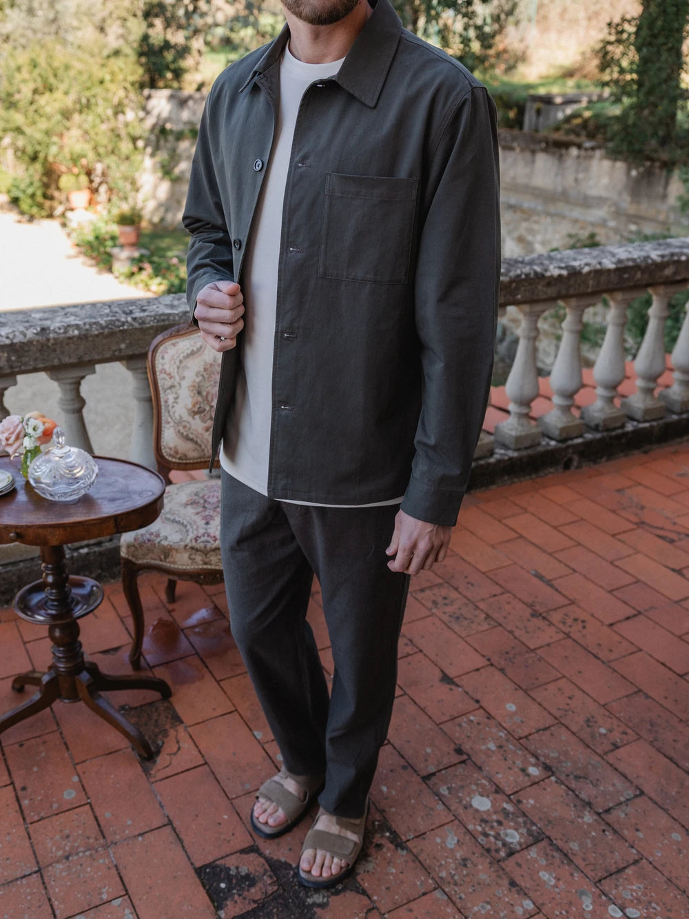 Army Structured Overshirt