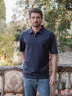 Dark Grey Relaxed Polo