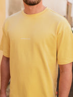 Gelbes Oversized-T-Shirt Tuscany