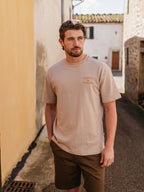 Hellbraunes Tenuta Oversized T-Shirt