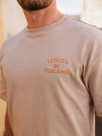 Hellbraunes Tenuta Oversized T-Shirt