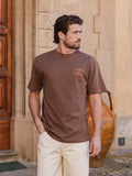 Dunkelbraunes Tenuta Oversized T-Shirt