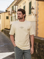 Butter Yellow Vendemmia Oversized T-Shirt