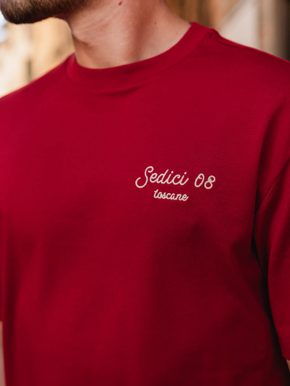 Red Sedici Oversized T-shirt