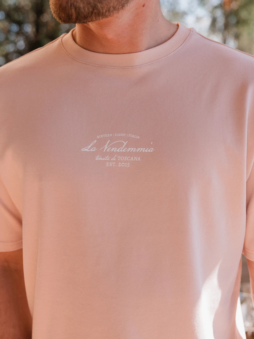 Rosa Vendemmia Oversized T-Shirt