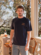 Navy Tenuta Oversized T-shirt