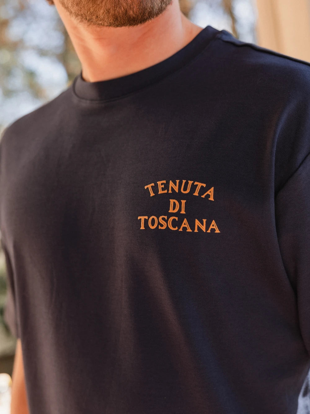 Navy Tenuta Oversized T-shirt
