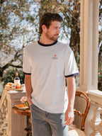 Hellblaues Vigna Oversized T-Shirt