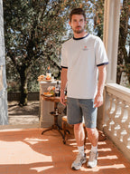 Hellblaues Vigna Oversized T-Shirt
