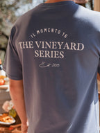 Blue Vineyard Series Oversized T-shirt
