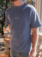 Blue Vineyard Series Oversized T-shirt