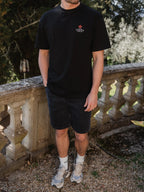 Black Vigna Oversized T-shirt