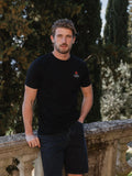 Black Vigna Slimfit T-shirt