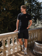 Black Vigna Slimfit T-shirt