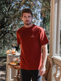Red Vigna Oversized T-shirt