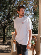 Weißes Oversized T-Shirt von Vigna