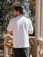Weißes Oversized T-Shirt von Vigna