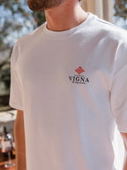 Weißes Oversized T-Shirt von Vigna
