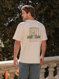 Beige Villa Oversized T-shirt