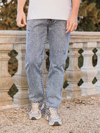 Extra Washed Damaged Denim Jeans