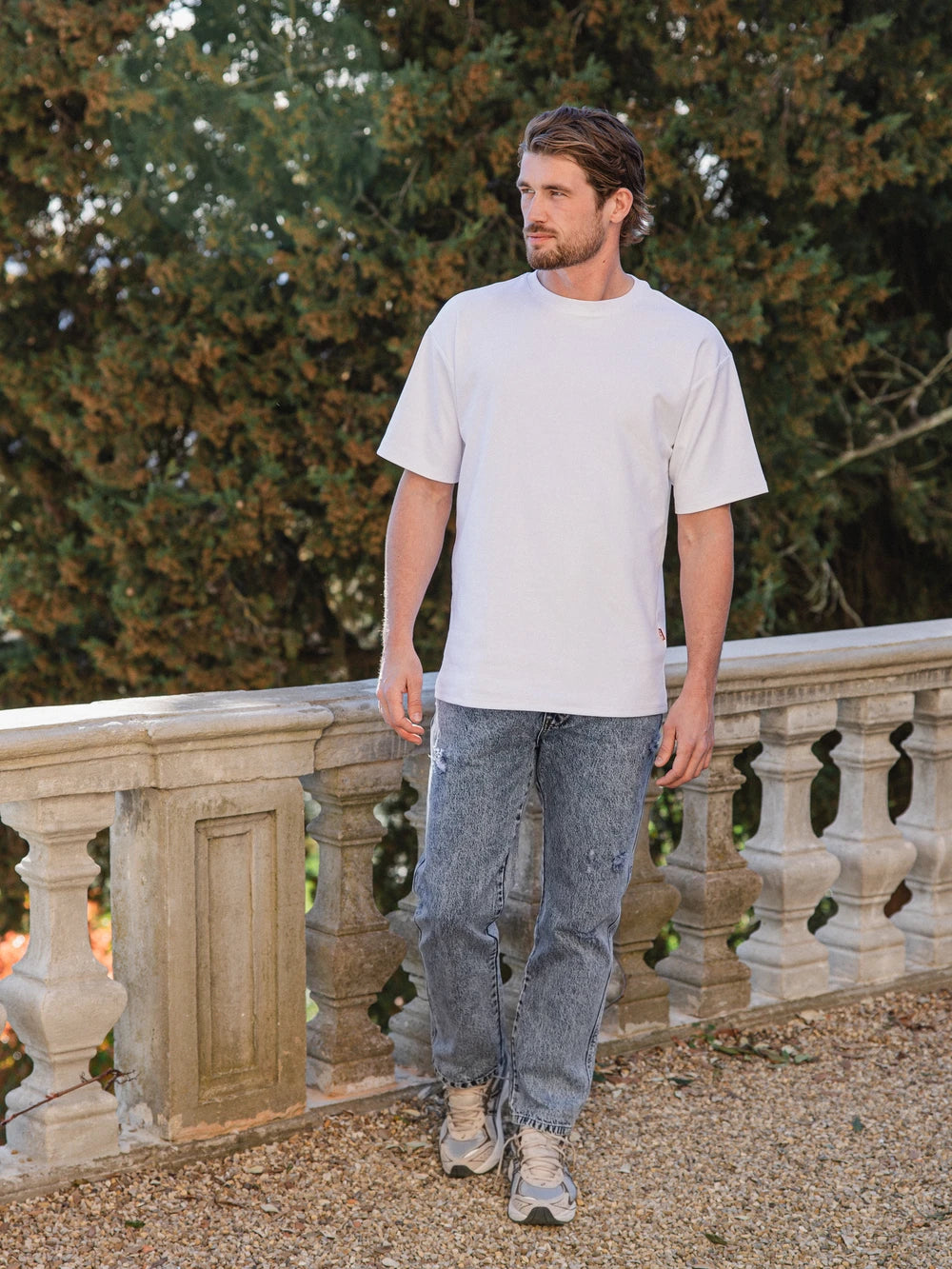 Extra Washed Damaged Denim Jeans